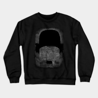 Charlie Chaplin's Hat And Moustache Crewneck Sweatshirt